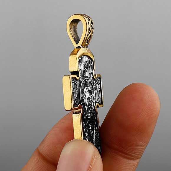 Vintage Catholic Cross Christian Faith Stainless Steel Unisex GP1231500 - Picture 5 of 6